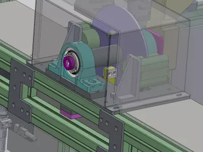 GPA trimming and polishing of car sunroof 3D model