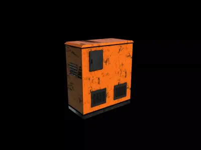 Electric Substation  3D model