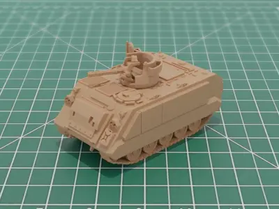 M-163A2 Vulcan AAA 3D Print STL Model 3D print model