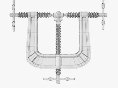 Clamps clamp 3D model