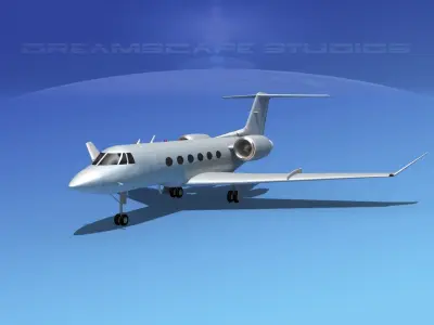 Dreamscape AC-55 Bare Metal 3D model