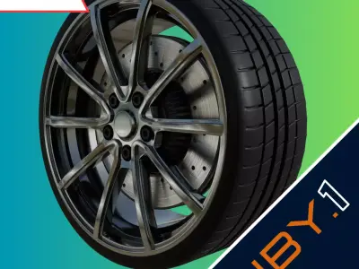 Rim 001 Free low-poly 3D model