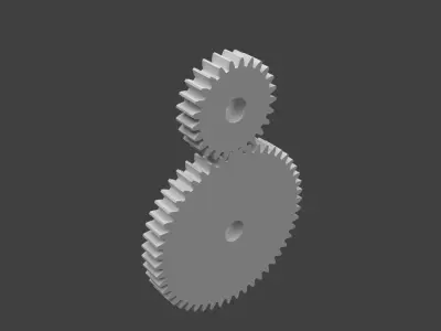 GEARS 3D model by fabn3d