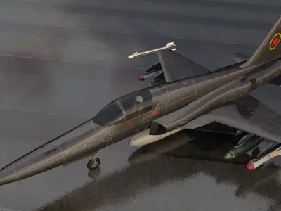 Northrop F-5E Tiger II  3D model