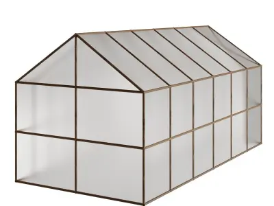 Greenhouse 3D model purchase