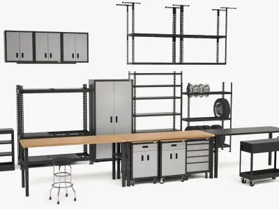 Garage Furniture 3D model