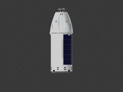 ISS Deorbit Vehicle 3D model