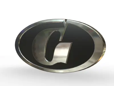 seaz logo 3D model