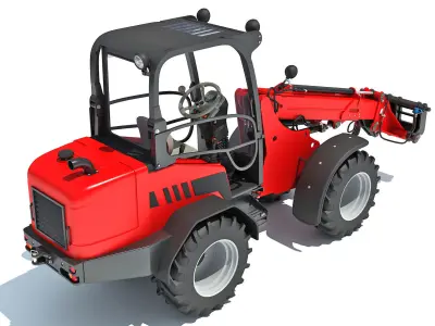 Wheel Loader 3D model buy