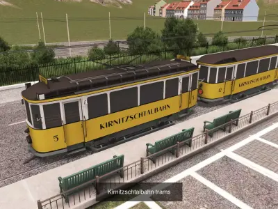 European Trams Collections 3D Model Pack
