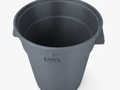 Lavex Janitorial Trash Can 3D Model 3D model