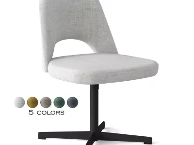 Albury Dining Chair Low-poly 3D model