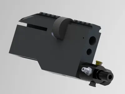 Dawson air rifle receiver Free 3D model