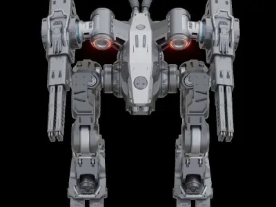 Raven robot 3D model