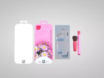 Card  02 Foundation Brush 3D model