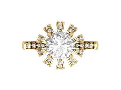Wedding Ring  3D print model 271
