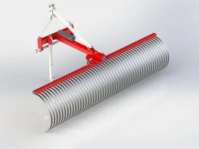 WG 1016 - STL Landscape rakes  3D model
