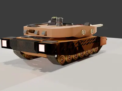 BATTLE TANK 3D model purchase