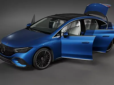 2023 Mercedes-Benz EQE 3D model