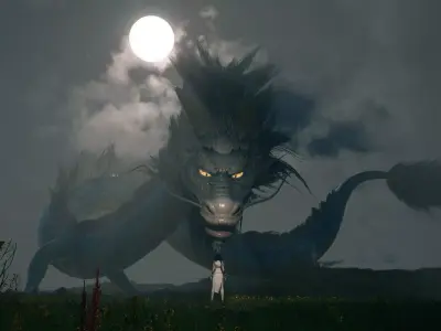 Dragon 3D model 7