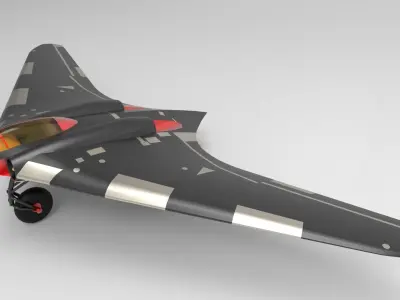 Horten Ho 229 3D model shop