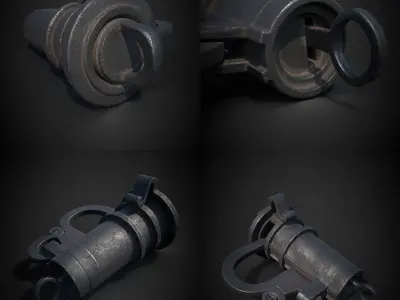 vintage asset pack 3 in one  Low-poly 3D model