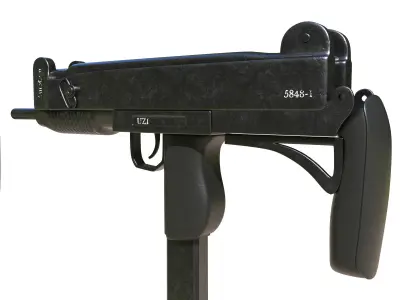 uzi 1 gun 3D model