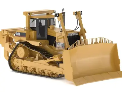 Large Dozers D10 3D model