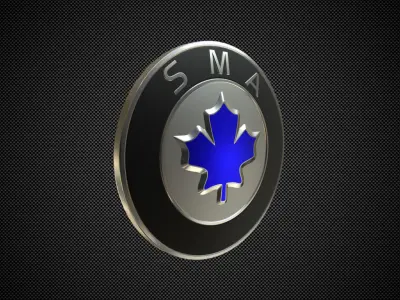 sma logo 3D model
