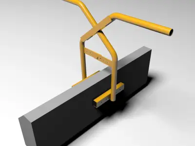 Grip pliers for the border 3D model