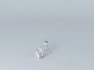The Dunaszerdahely of St. George39;s Church Roman Catholic ko... Free 3D model