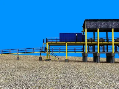 Filter building Free 3D model