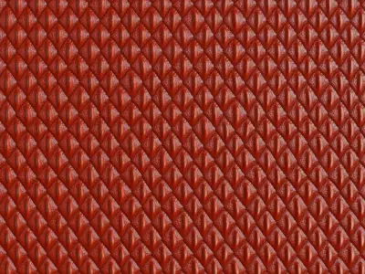 Red Reptile Lizard Scales Dragon Hide Material PBR Seamless Texture
