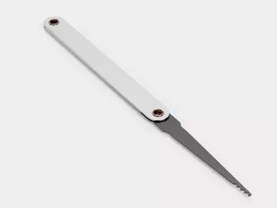 Lockpick V1 - Saw Rake Steel Pick Handtool 3D model
