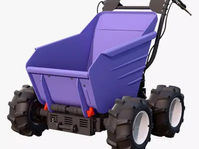 Motorized Mini Dumper M1 3D model