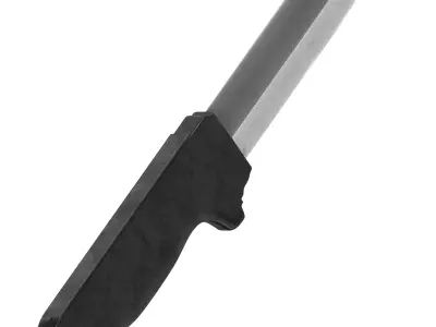 battle knife v14 3D model
