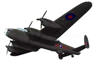 avro lancaster B-iii 3D model purchase
