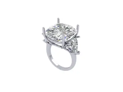 Cushion Ring 3D print model 13
