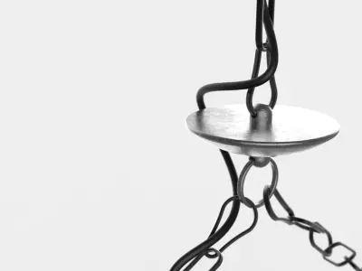 Industrial lamp  3D model