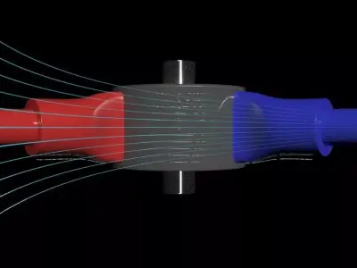 Vacuum Motor - Generator - Concept 3D model