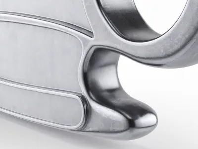 Classic Steel Knuckle 3D model