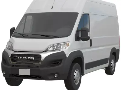 2024 Ram ProMaster 2500 SLT CARGO VAN HIGH ROOF 136 WB 3D model