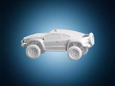 Extreme E Odyssey 21 Electric SUV Model 3D print model