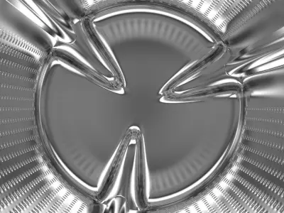 Drum Washing Machine 3D model