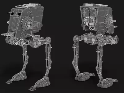 AT-ST 3D model