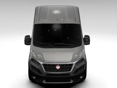 Fiat Ducato Van L4H3 2017 3D model