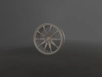 Wheels 3D model 3D model