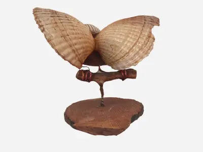 Bird souvenir Low-poly 3D model
