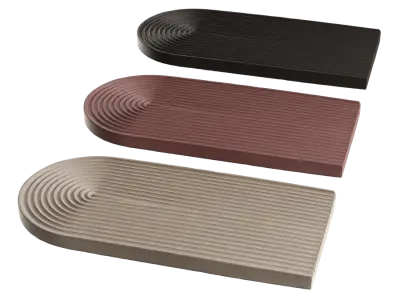  Thin Arch Concrete Serving Board Models 