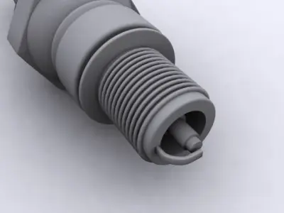 Spark Plug 3D model by Plutonius3d - PBR